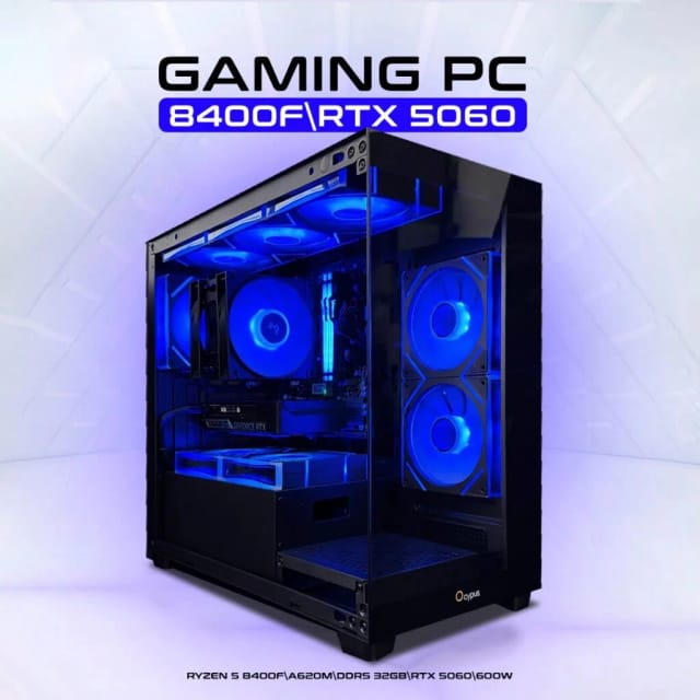Игровой компьютер Устрица: Ryzen 5 8400F, RTX 5060 8 GB