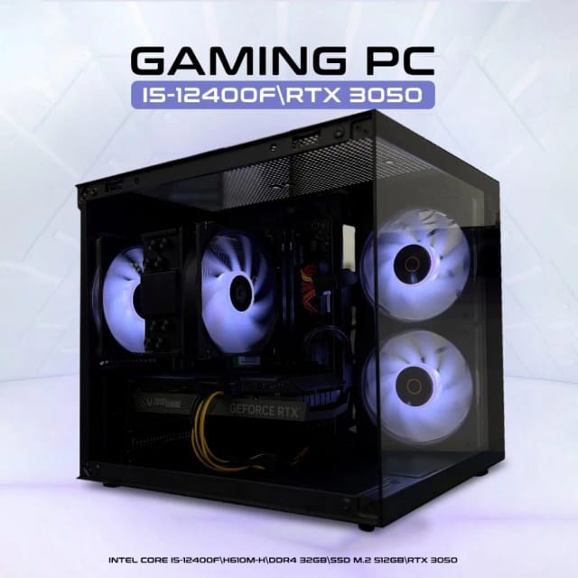Игровой компьютер Box: Core i5-12400F, RTX 3050 8 GB