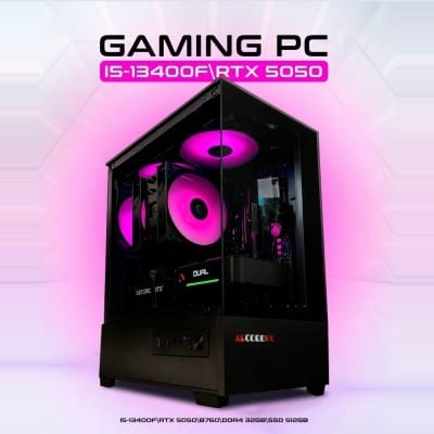 Игровой компьютер Пурпур: i5-13400F, RTX 5050 8Gb